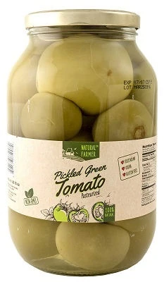 NATURAL FARMER' TOMATO PICKLED GREEN 2500ml