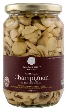 27501 ASK' SLICED MUSHROOMS 720g
