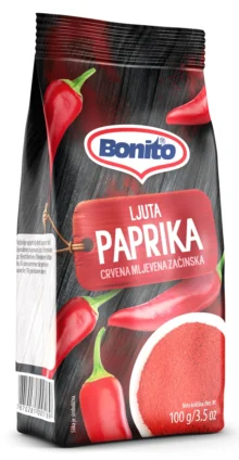 28253 BONITO' HOT PEPPER POWDER (PAPRIKA LJUTA MLJEVENA) 100g