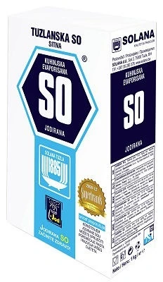 TUZLANSKA’ SALT 1kg – NEW PACK 10 PSC IN BOX
