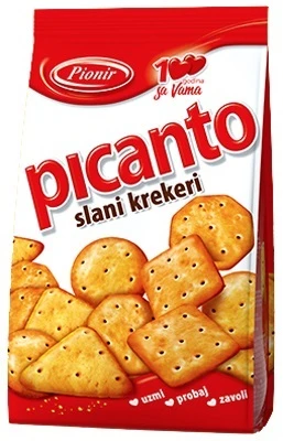 PIONIR' YES SALTED CRACKERS 100g