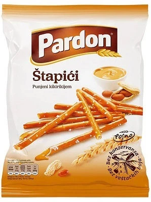 PARDON' SALTED STICKS WITH PEANUT 40g
