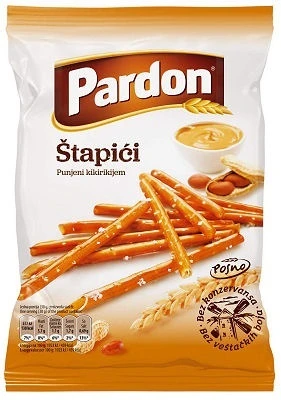 PARDON' SALTED STICKS WITH PEANUT 210g