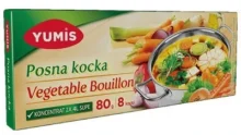 YUMIS' VEGETABLE BOUILLON CUBES (POSNA KOCKA) 80g