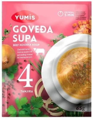 YUMIS' BEEF SOUP  65g