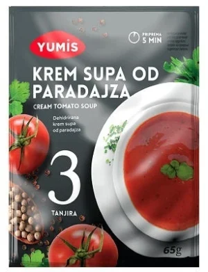 YUMIS' TOMATO CREAM SOUP  65g *NEW*