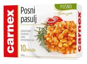 CARNEX' LEAN BEANS *POSNI PASULJ* 'READY TO EAT' 400g