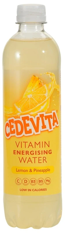 CEDEVITA VITAMIN ENERGISING WATER LEMON & PINEAPPLE’ 500ml