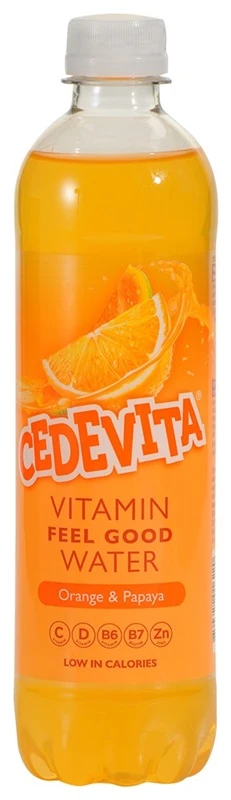 CEDEVITA VITAMIN ENERGISING WATER ORANGE & PAPAYA’ 500ml