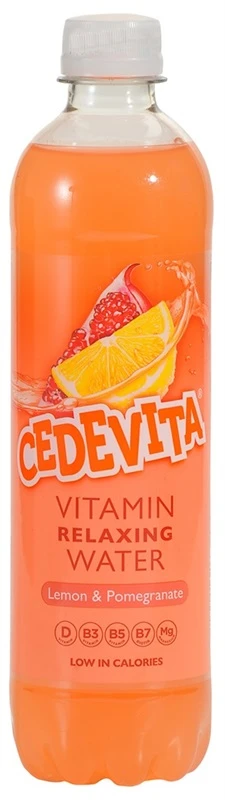 CEDEVITA VITAMIN ENERGISING WATER LEMON & POMEGRANATE’ 500ml