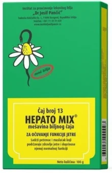 DR JOSIF PANCIC’ HEPATO MIX HERBAL BLEND TEA NO13 (ZA UCAVANJE FUNKCIJE JETRE) 100g