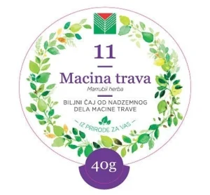 BILJE BORCA' MACINA TRAVA (WHITE HOREHOUND) HERBAL TEA 40g