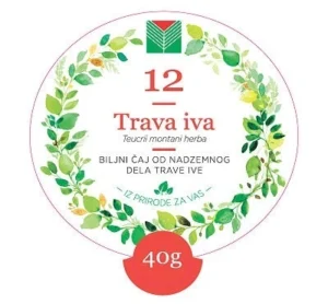 BILJE BORCA' TRAVA IVA (MAUNTAIN GERMANDER) HERBAL TEA 40g