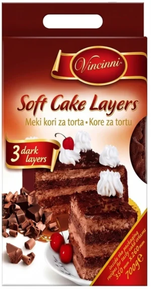 VINCINNI’ SOFT CAKE DARK LAYERS 700g