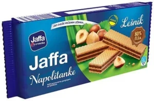 JAFFA’ NAPOLITANKE HAZELNUT 187g N1
